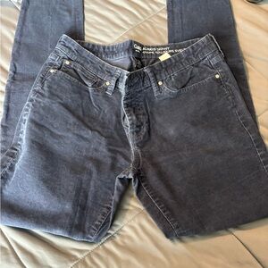 GAP Women's Skinny Corduroy Pants in Gray